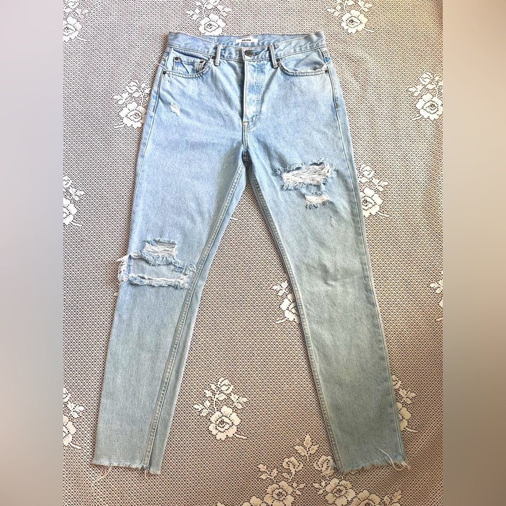 GRLFND Karolina Hollywood Ending Distressed Jeans size 27